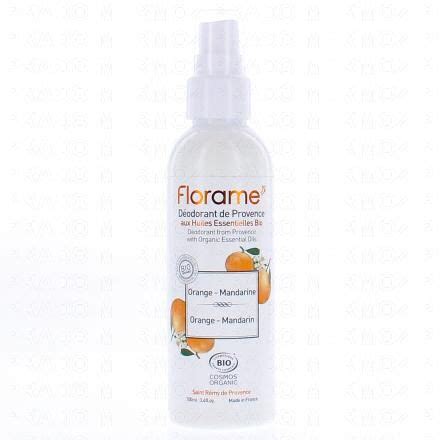 FLORAME Déodorant de Provence orange mandarine bio 100ml