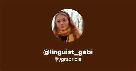 Linguist Gabi Listen On Spotify Linktree