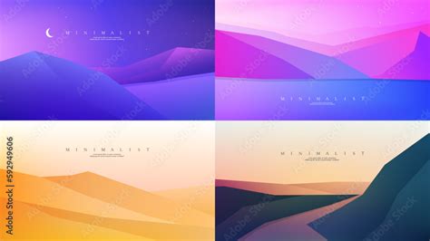 Vector illustration. Abstract background. Minimalist style. Flat ...