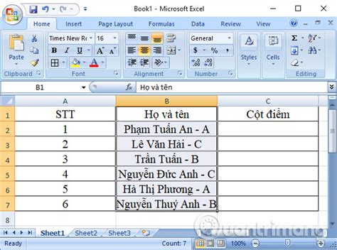 Hướng Dẫn Tách Dữ Liệu Cột Trong Excel Thành 2 Hoặc Nhiều Cột Trong Bảng