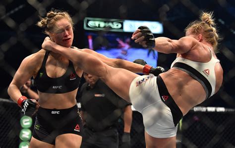 Holly Holm Stuns Ronda Rousey With Knockout In Ufc 193 Baltimore Sun