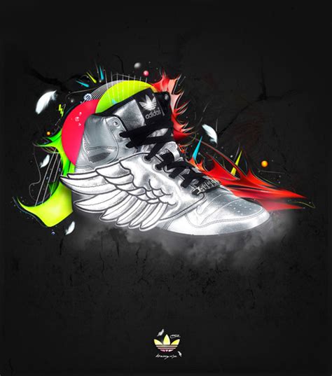 Graphic Design Artworks Inspired by Adidas | Naldz Graphics