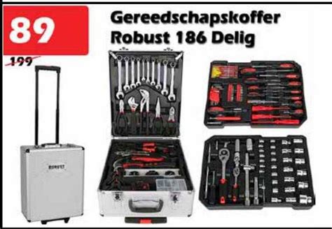 Gereedschapskoffer Robust Delig Aanbieding Bij Itek Folders Nl