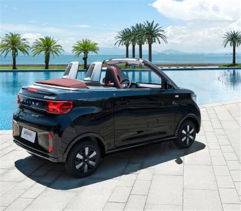 Wuling Mini EV Cabrio Unveiled In China