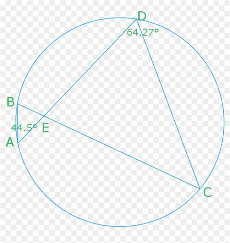 Use Angles In A Circle To Find Other Angles - Circle Clipart (#3691145 ...