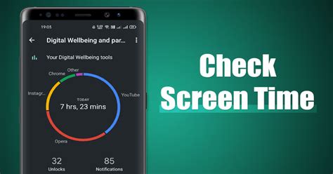 How To Check Screen Time On Android Device Technority