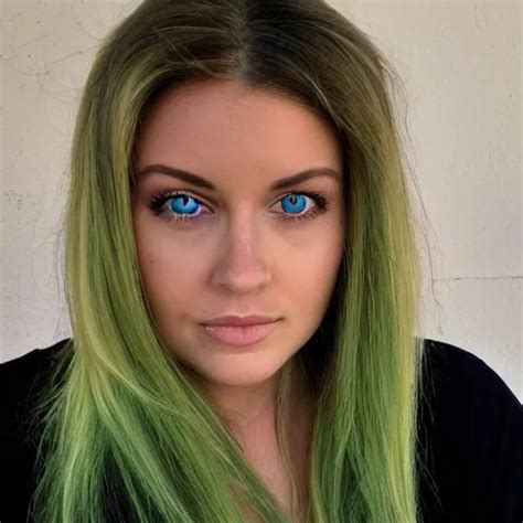 A Person With Green Eyes And Blonde Hair Hazel Eyes Stable Diffusion