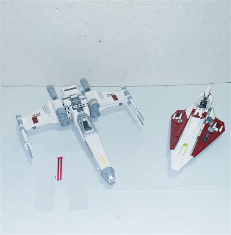 lego star wars 75301 x wing fighter 75333 jedi starfighter, Hobbies & Toys, Toys & Games on ...