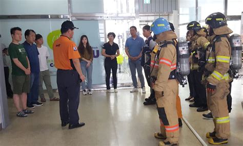 김해서부소방서 특정소방대상물 합동 소방훈련 영남매일 당당한 독립신문