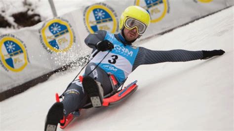 Slittino Pista Naturale Gruber E Pingerra Campioni Del Mondo Del