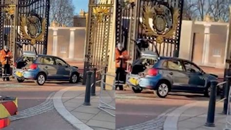 Detenido Por Empotrar Su Coche Contra El Palacio Real De Buckingham Le