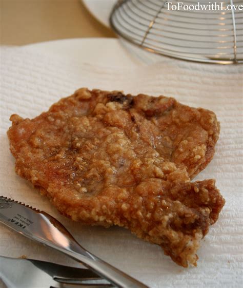 To Food With Love Sweet N Sticky Deep Fried Pork Chops