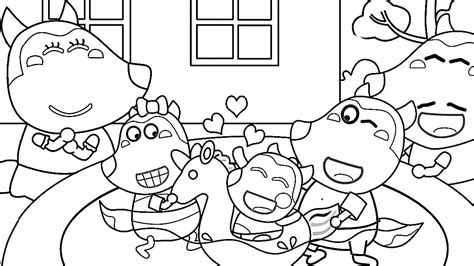 Wolfoo Image coloring page - Download, Print or Color Online for Free