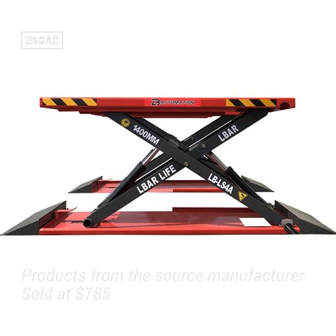 M Kg Capacity Movable Scissor Car Lift Portable Hydraulic