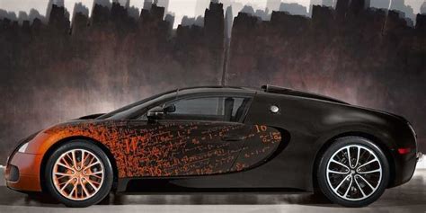 Bugatti Veryon Grand Sport Bernar Venet Business Insider