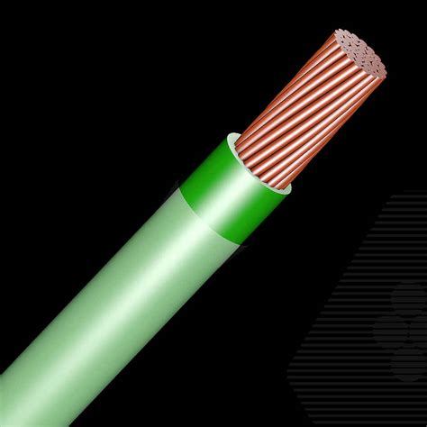 600 V Copper PVC Insulated And Nylon Jacketed Single Core Wire THHN