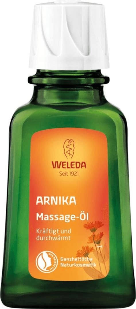 Weleda Huile de massage à l arnica 50 ml au meilleur prix sur idealo fr