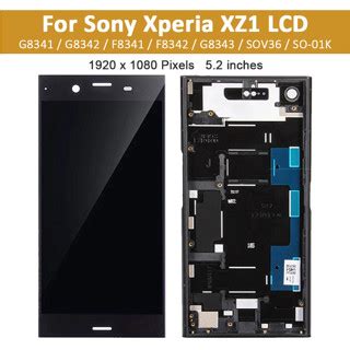 Chính hãng có khung cho SONY Xperia XZ1 G8341 G8342 F8342 F83411 Màn