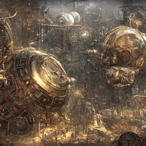 Hyper Detailed 8k Concept Art Mecanic Steampunk P OpenArt