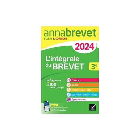 Accueil Librairie L Int Grale Du Brevet E Sujets Corrig S Grand