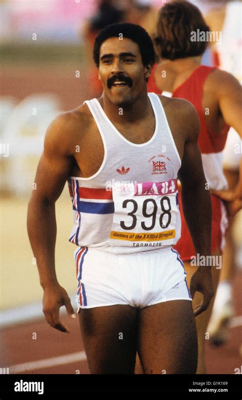 DALEY THOMPSON British athlete Stock Photo: 104294913 - Alamy