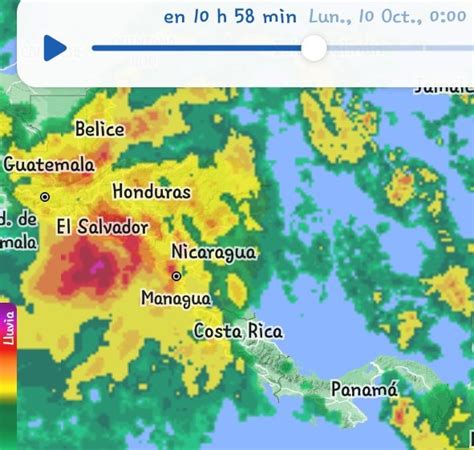 A I On Twitter Inician Las Lluvias En El Salvador Y