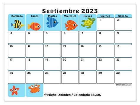 Calendario Septiembre De 2023 Para Imprimir 442ld Michel Zbinden Pe