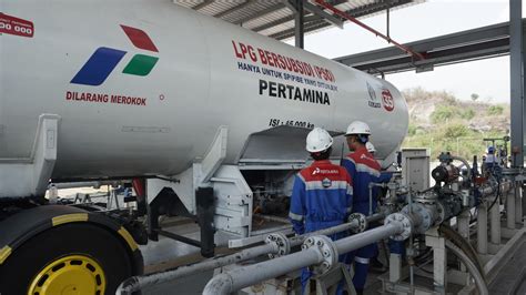 Pertamina Patra Niaga JBT Terima Penyaluran LPG Dari Kapal Gas Arimbi