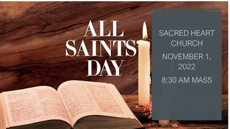 All Saints Day 830am Mass November 1 2022 Youtube