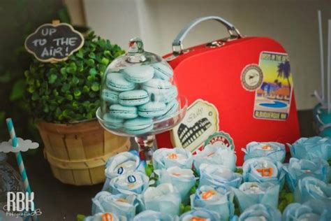 Kara S Party Ideas Hot Air Balloon Themed Baby Shower Kara S Party Ideas