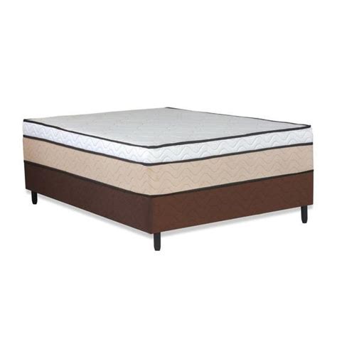 Cama Box Conjugado Casal Mola Ensacada Gladiador Plus 138X188X70