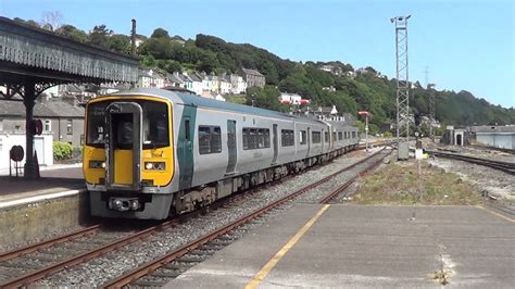 Irish Rail 2600 Dmu 2601 04 2611 12 Arrives At Cork From Cobh Youtube