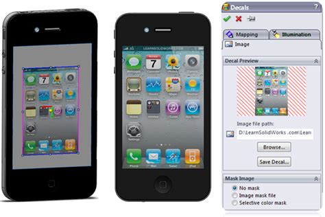 How To Insert A Decal In Solidworks Learnsolidworks