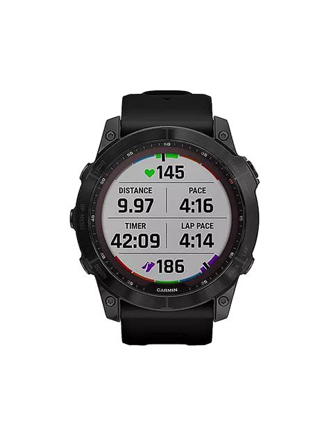 Garmin Gps Sportuhr Fenix X Sapphire Solar Schwarz