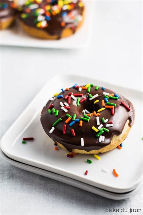 Chocolate Frosted Doughnuts – Bake du Jour