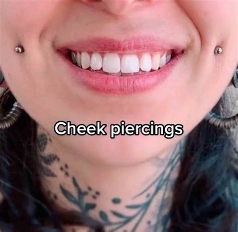 Dimple Piercing Swelling