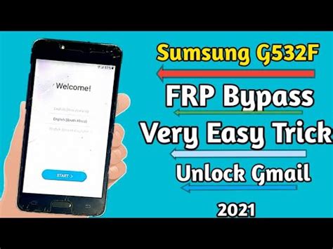 Samsung G532F FRP Bypass L Samsung Grand Prime Plus Google Account