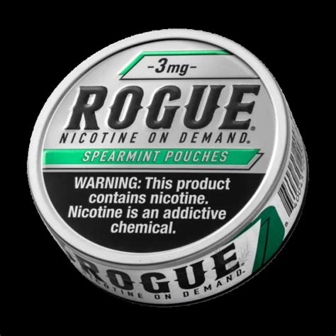 Rogue Pouches Spearmint 3mg S And O Wholesale