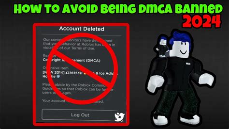 How To Avoid Getting A Dmca Termination On Roblox [2024] Youtube