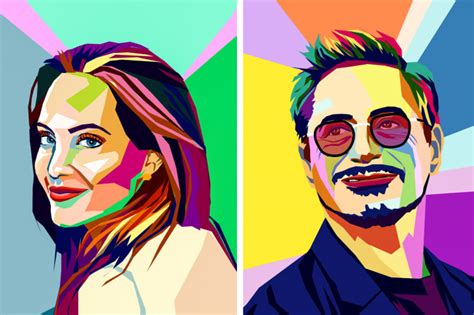 Make An Awesome Wpap Pop Art Portrait By Nastassiam Fiverr