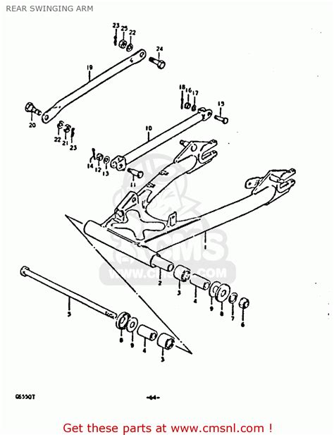 Suzuki GS550E 1980 T E01 E02 E04 E18 E21 E22 E24 E25 E26 E30 E34