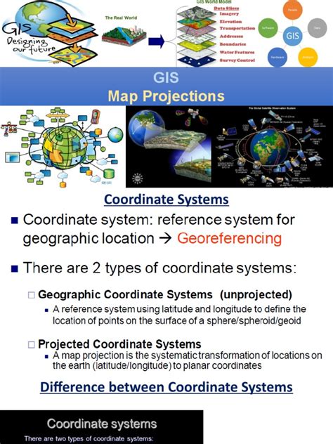 Lec 4 - Map Projections | PDF | Geodesy | Graphic Design