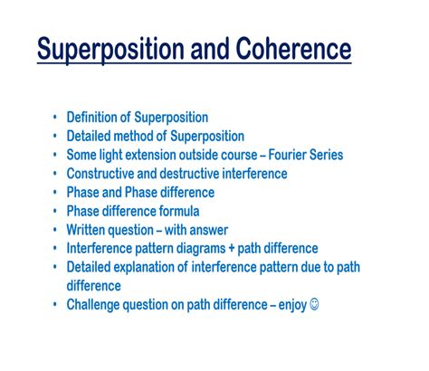 Waves - Superposition - High School / A-Level Lesson | Teaching Resources