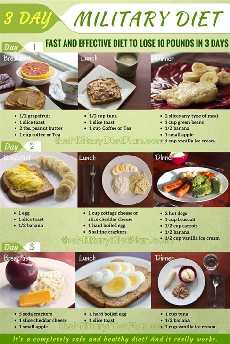 Pin on weight loss diet military