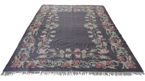 Bessarabian Floral Kilim Area Rug 8 X 10 On Rugs