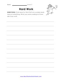 2nd Grade Writing Worksheets Worksheets Library