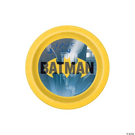 Batman™ Party Paper Dessert Plates 8 Ct Oriental Trading