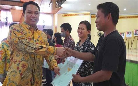 2 750 Sertifikat Tanah Program PTSL Diserahkan Di Lamandau