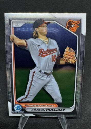 Jackson Holliday Bowman Chrome Prospects Bcp Baltimore