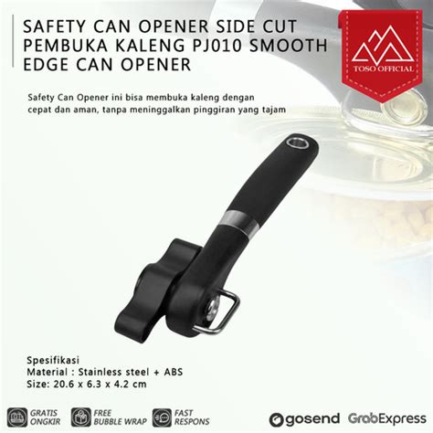 Jual Safety Can Opener Side Cut Pembuka Kaleng PJ010 Smooth Edge Can